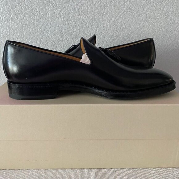 Bally Scribe Sabel Black Dress Loafer Tassel Size 10 main image 6